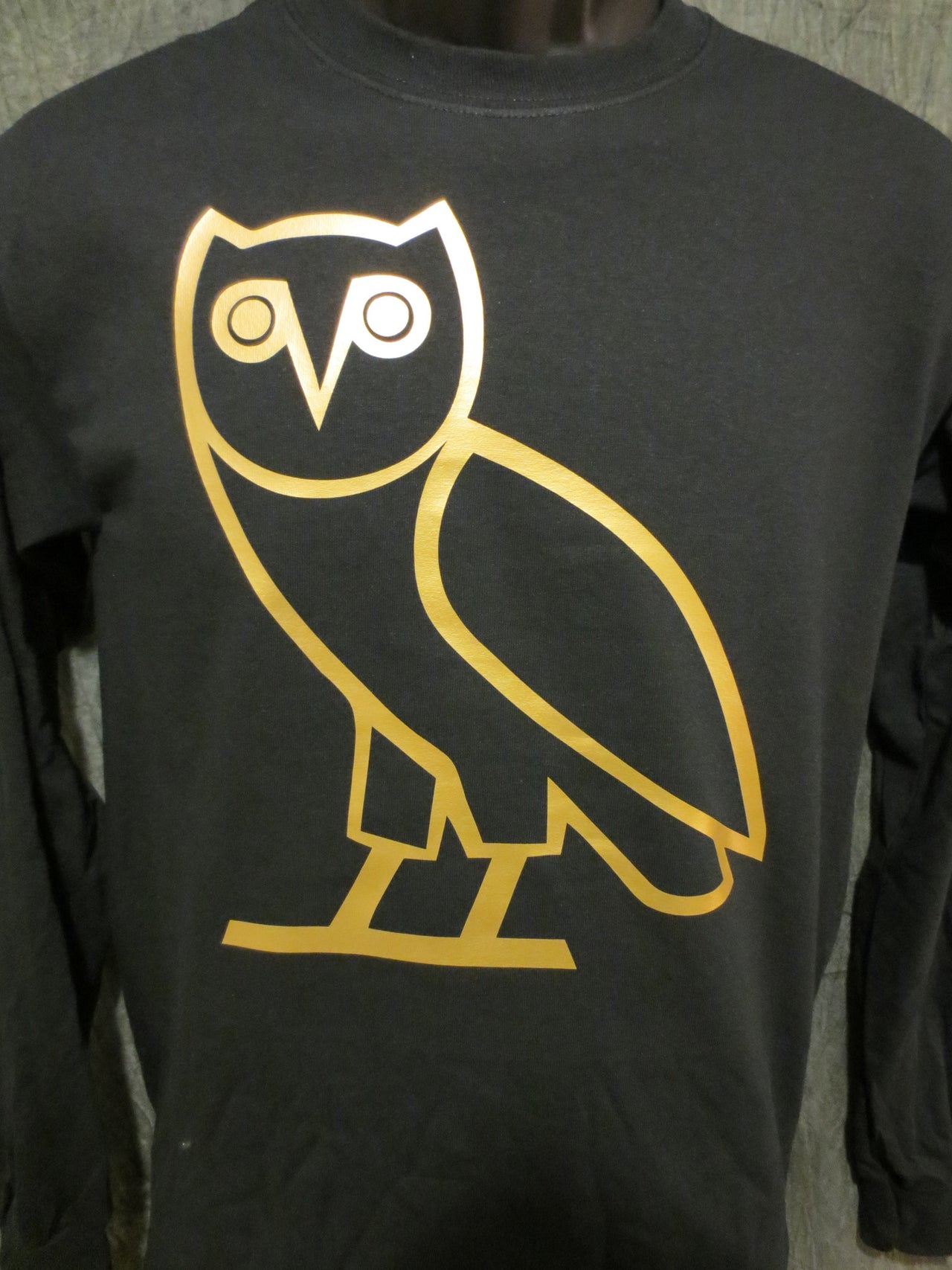 Ovo Drake October's Very Own Ovoxo Owl Gang Longsleeve Black Tshirt - TshirtNow.net - 4