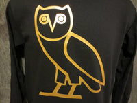 Thumbnail for Ovo Drake October's Very Own Ovoxo Owl Gang Longsleeve Black Tshirt - TshirtNow.net - 3