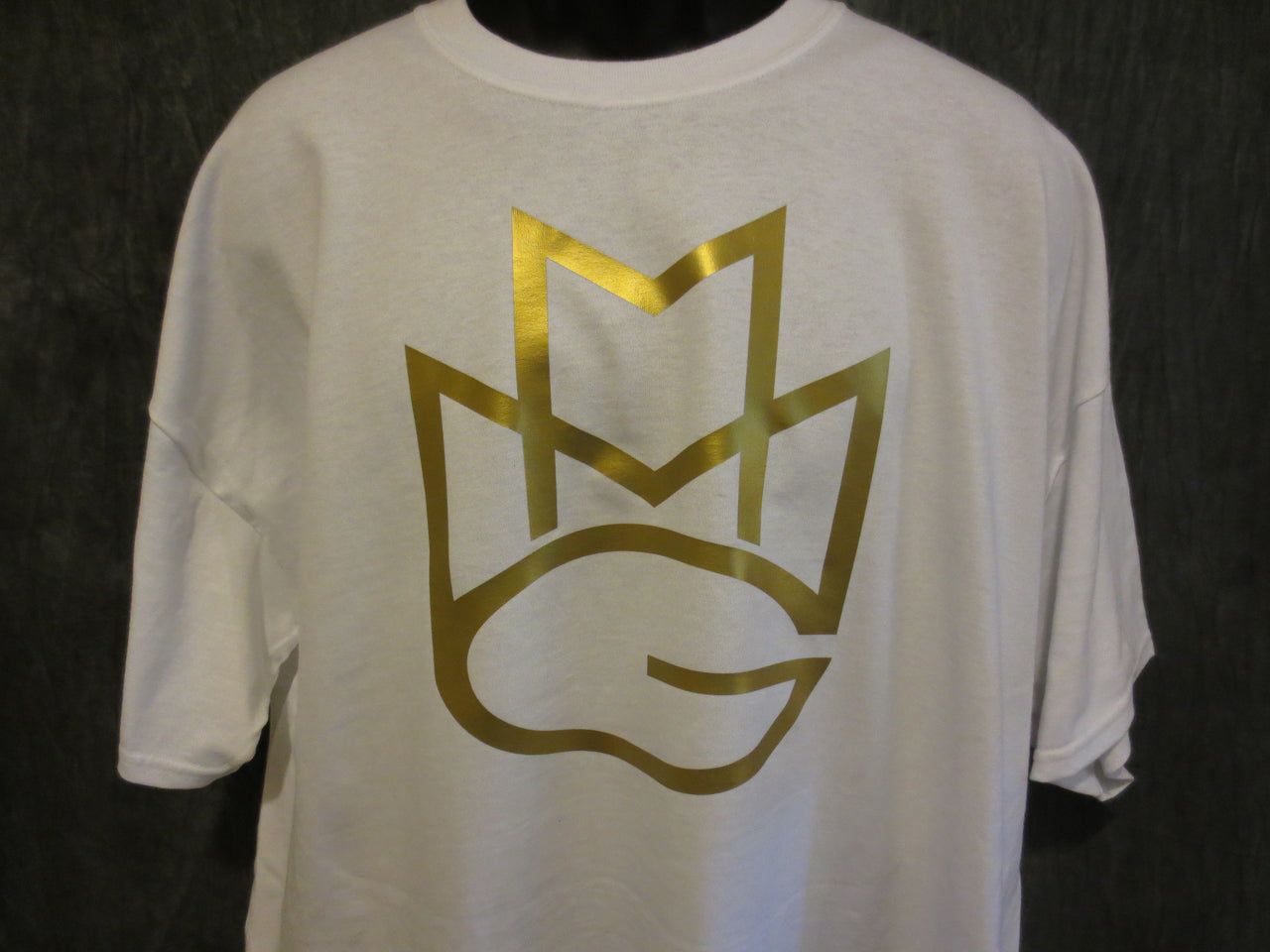 Maybach Music Group Tshirt: White Tshirt with Gold Print - TshirtNow.net - 13