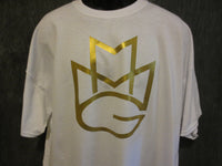 Thumbnail for Maybach Music Group Tshirt: White Tshirt with Gold Print - TshirtNow.net - 13