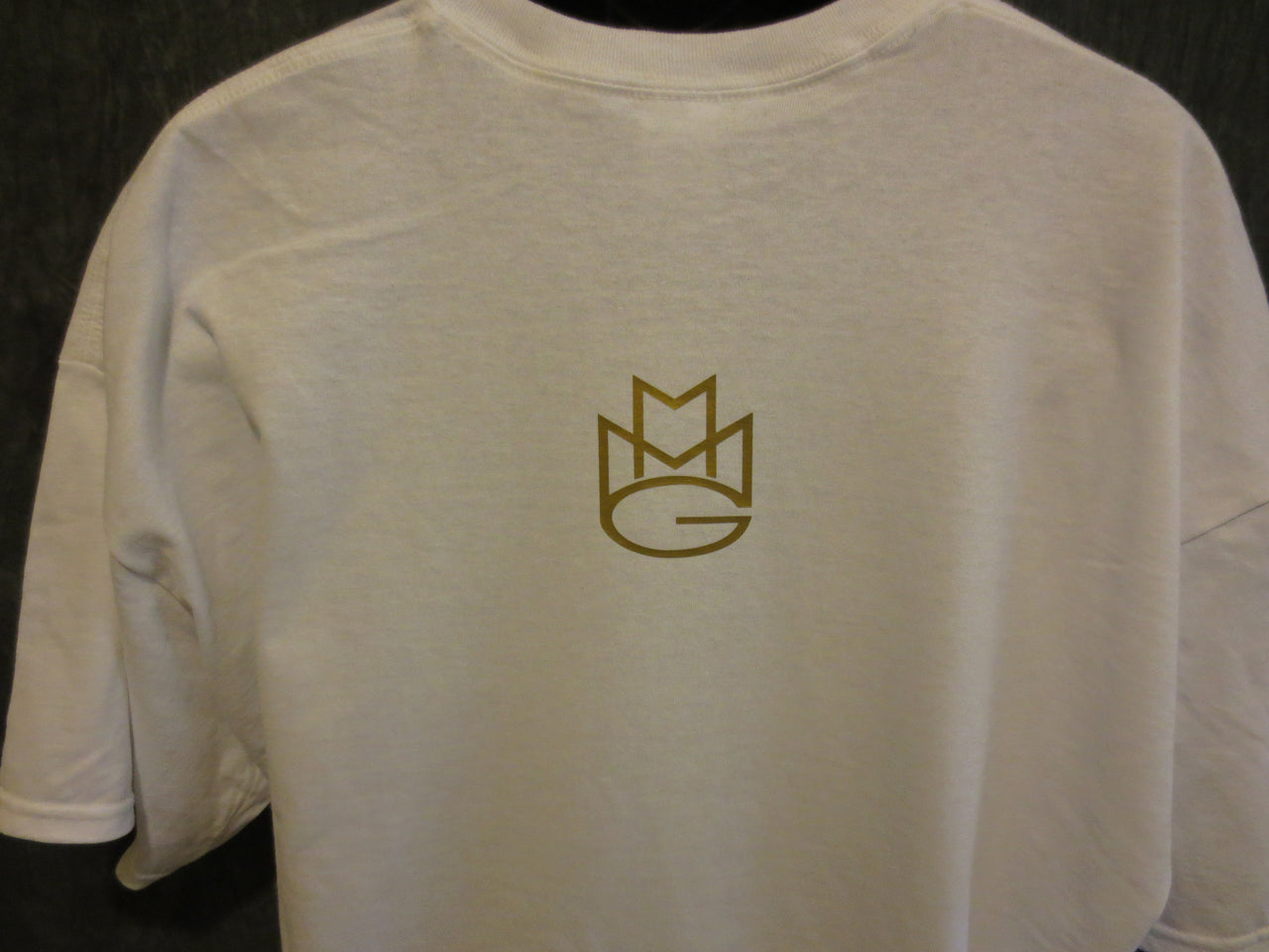 Maybach Music Group Tshirt: White Tshirt with Gold Print - TshirtNow.net - 15