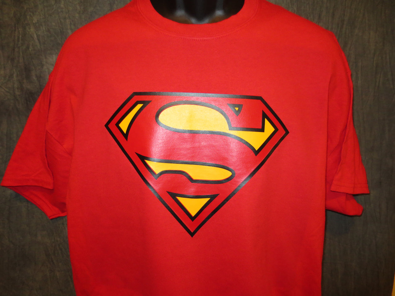 Superman Classic Logo Red Tshirt - TshirtNow.net - 6