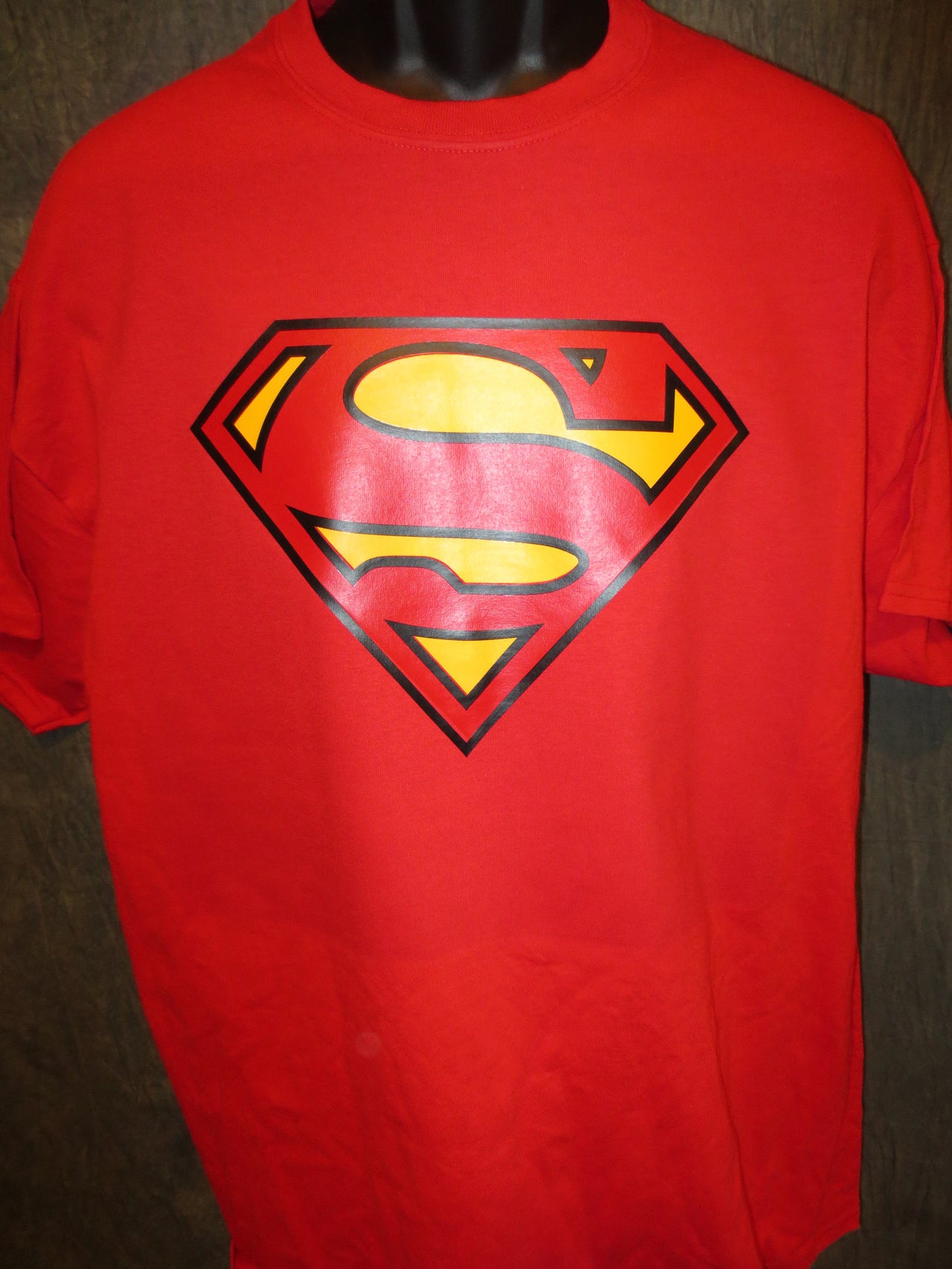 Superman Classic Logo Red Tshirt - TshirtNow.net - 7