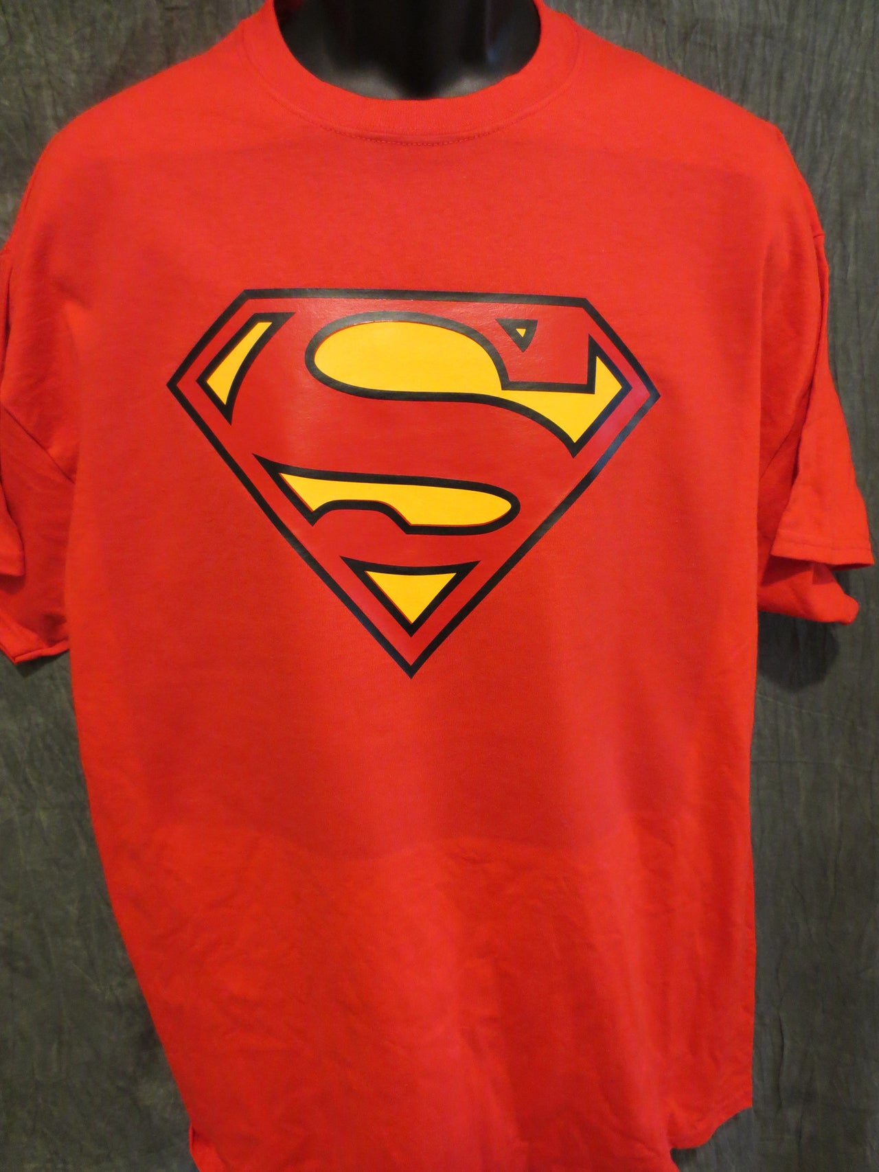 Superman Classic Logo Red Tshirt - TshirtNow.net - 8