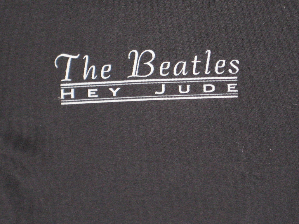 The Beatles Hey Jude Adult Black Size XL Extra Large Tshirt - TshirtNow.net - 4