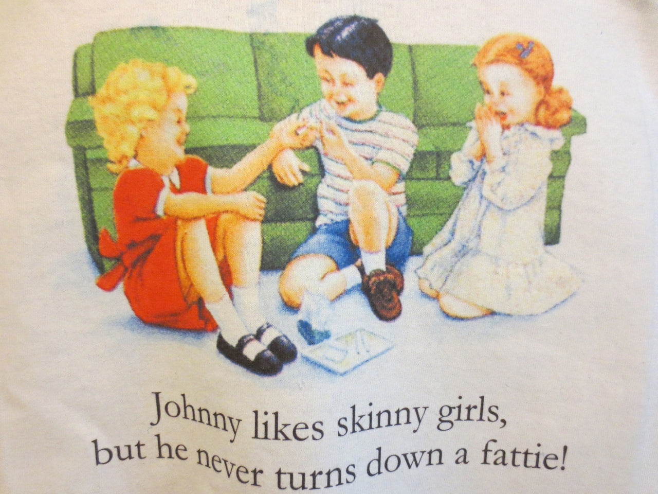Childhood Johnny Likes Skinny Girls Tshirt - TshirtNow.net - 10