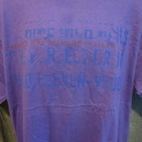 Thumbnail for Nine Inch Nails Tour Adult Purple Size L Large Tshirt - TshirtNow.net - 6