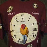 Thumbnail for Dwight Yoakum Tour Adult Maroon Size XL Extra Large Tshirt - TshirtNow.net - 4