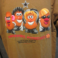 Thumbnail for Mr. Potato Head Smashing Potatos Adult Brown Size L Large Tshirt - TshirtNow.net - 4
