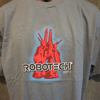 Thumbnail for Robotech Textured Graphic Tshirt - TshirtNow.net - 2
