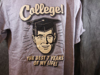 Thumbnail for College 'Best Seven Years Of My Life' Tshirt - TshirtNow.net - 6