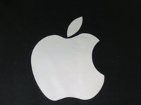 Thumbnail for Apple Logo Tshirt Black With White Print - TshirtNow.net - 2