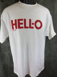 Thumbnail for Hell-O Logo Spoof Tshirt Size Large - TshirtNow.net - 4