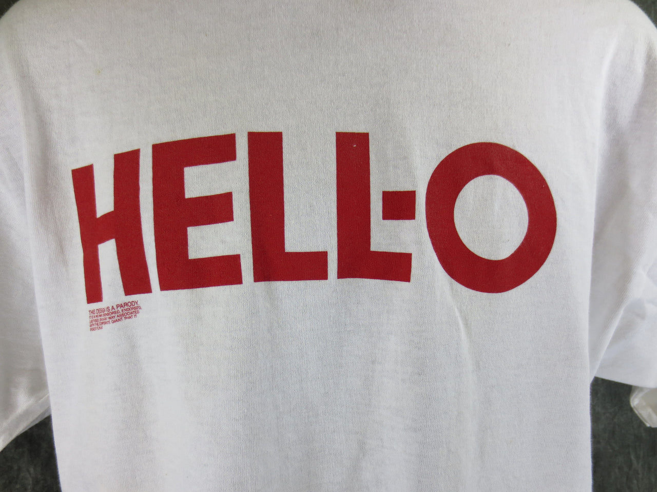 Hell-O Logo Spoof Tshirt Size Large - TshirtNow.net - 3