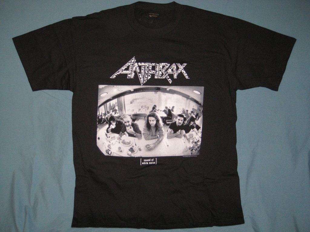 Anthrax Sound of White Noice Diner Tshirt Size XL - TshirtNow.net