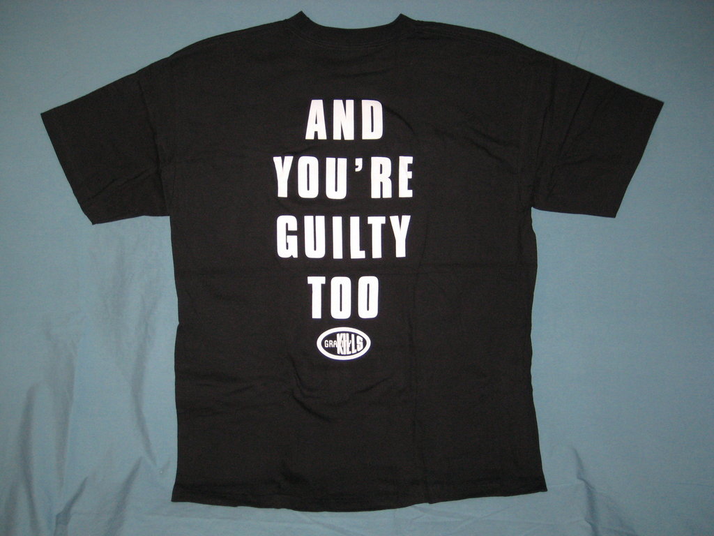 Gravity Kills Guilty - And You're Guilty Too Tshirt Size L - TshirtNow.net - 2