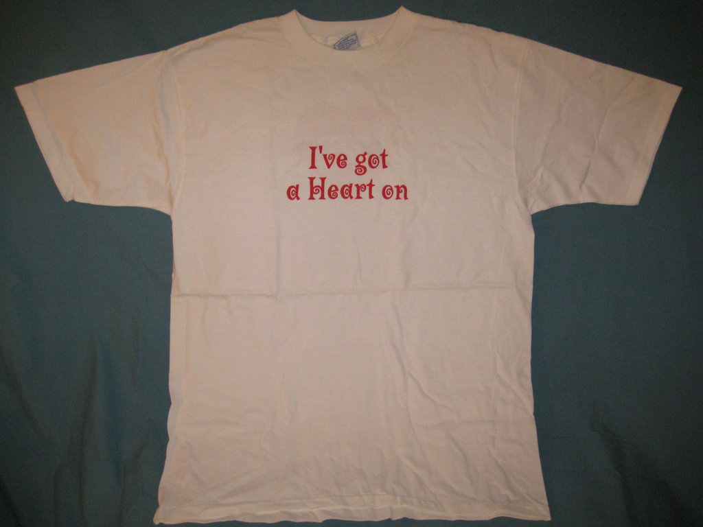 "I've Got a Heart On" Fatty Tshirt Size XL - TshirtNow.net - 1
