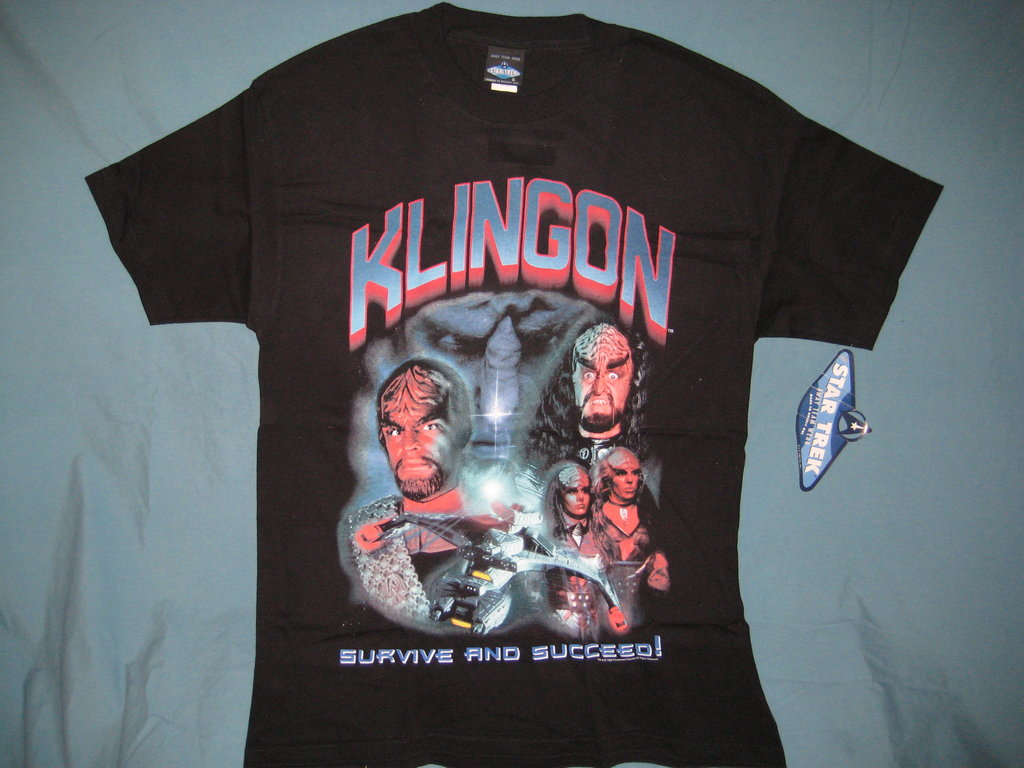 Star Trek Klingon Tshirt Size L - TshirtNow.net