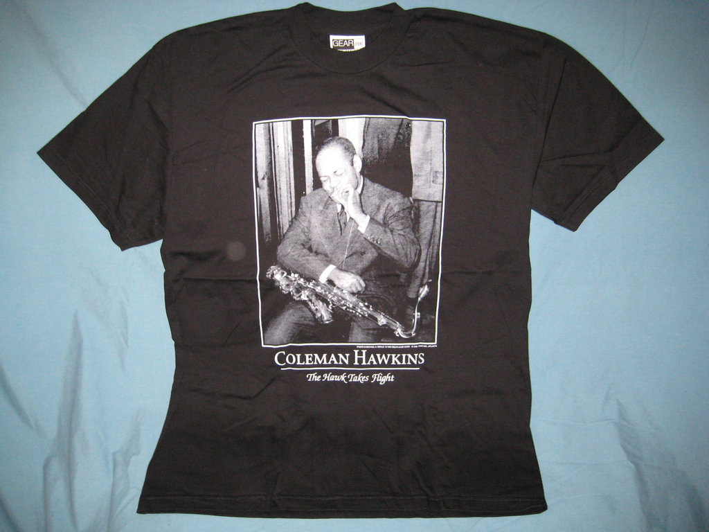 Coleman Hawkins Jazz Tshirt Size XL - TshirtNow.net