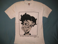 Thumbnail for Betty Boop Be Sexy Just Be Betty White Tshirt Size L - TshirtNow.net