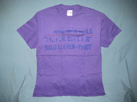 Thumbnail for Nine Inch Nails Tour Adult Purple Size L Large Tshirt - TshirtNow.net - 1