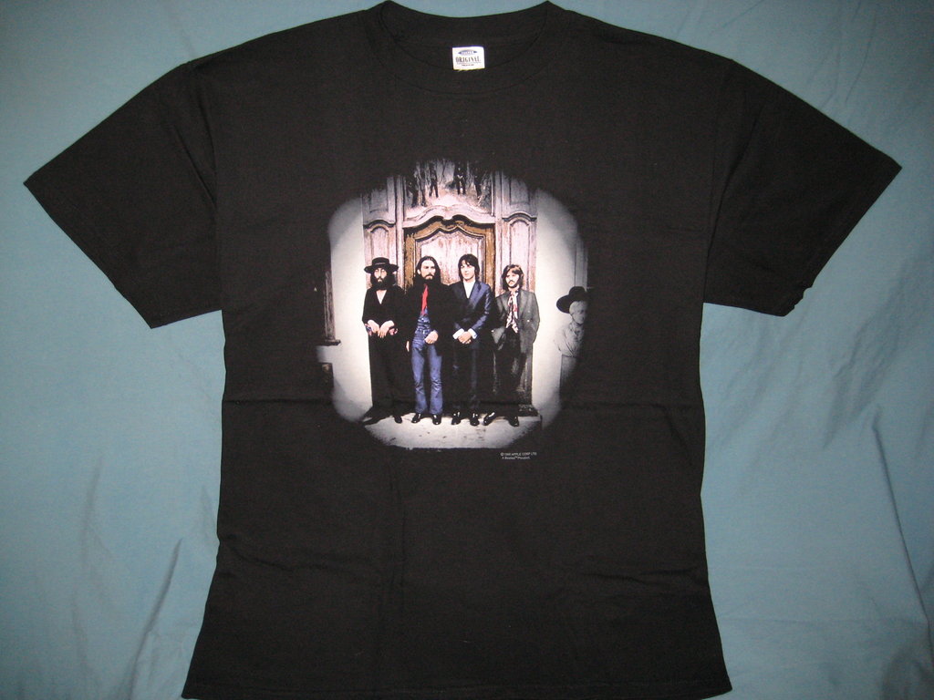 The Beatles Hey Jude Adult Black Size XL Extra Large Tshirt - TshirtNow.net - 1