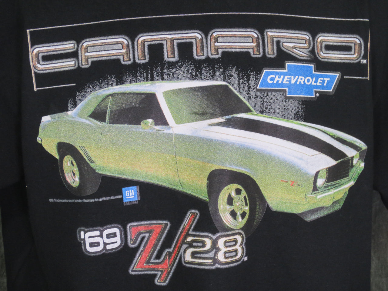 Chevy Camaro Black Tshirt - TshirtNow.net - 1