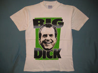 Thumbnail for Big Dick Richard Nixon Adult White Size M Medium Tshirt - TshirtNow.net - 1