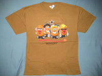 Thumbnail for Mr. Potato Head Smashing Potatos Adult Brown Size L Large Tshirt - TshirtNow.net - 1