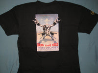 Thumbnail for Rock and Roll Hall of Fame Bang Your Head Adult Black Size XL Extra Large Tshirt - TshirtNow.net - 1