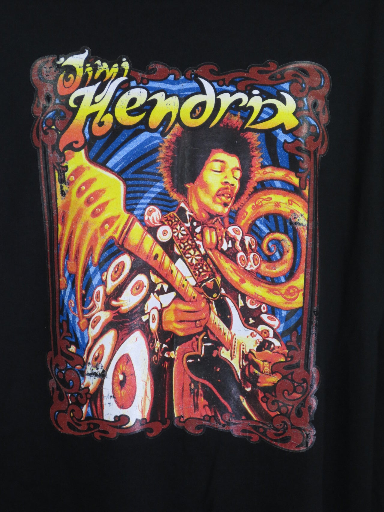 Jimi Hendrix Guitar solo tshirt - TshirtNow.net - 1