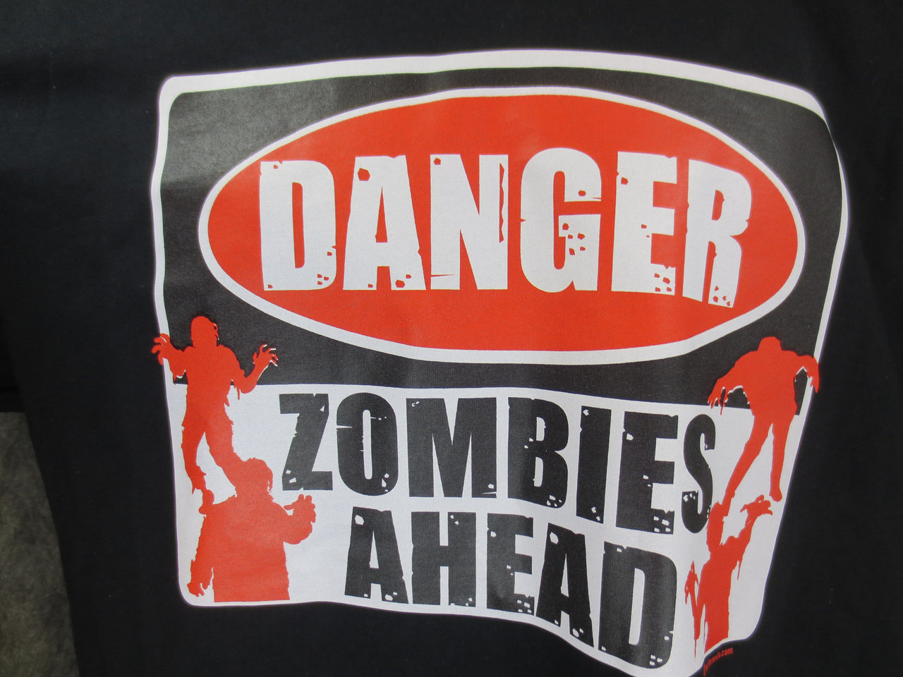Danger Zombies Ahead Tshirt - TshirtNow.net - 2