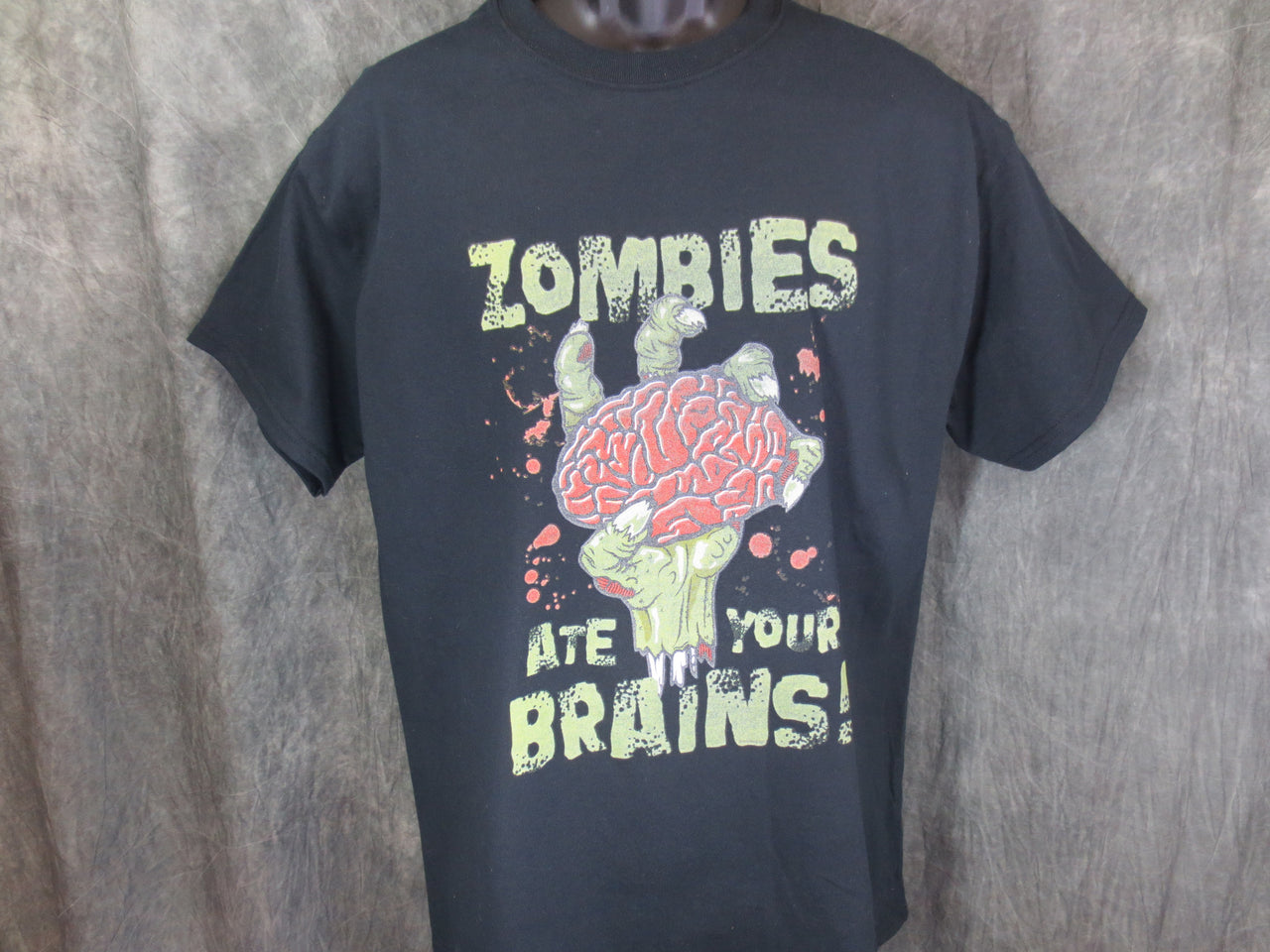 Zombies Ate Your Brains Tshirt - TshirtNow.net - 1