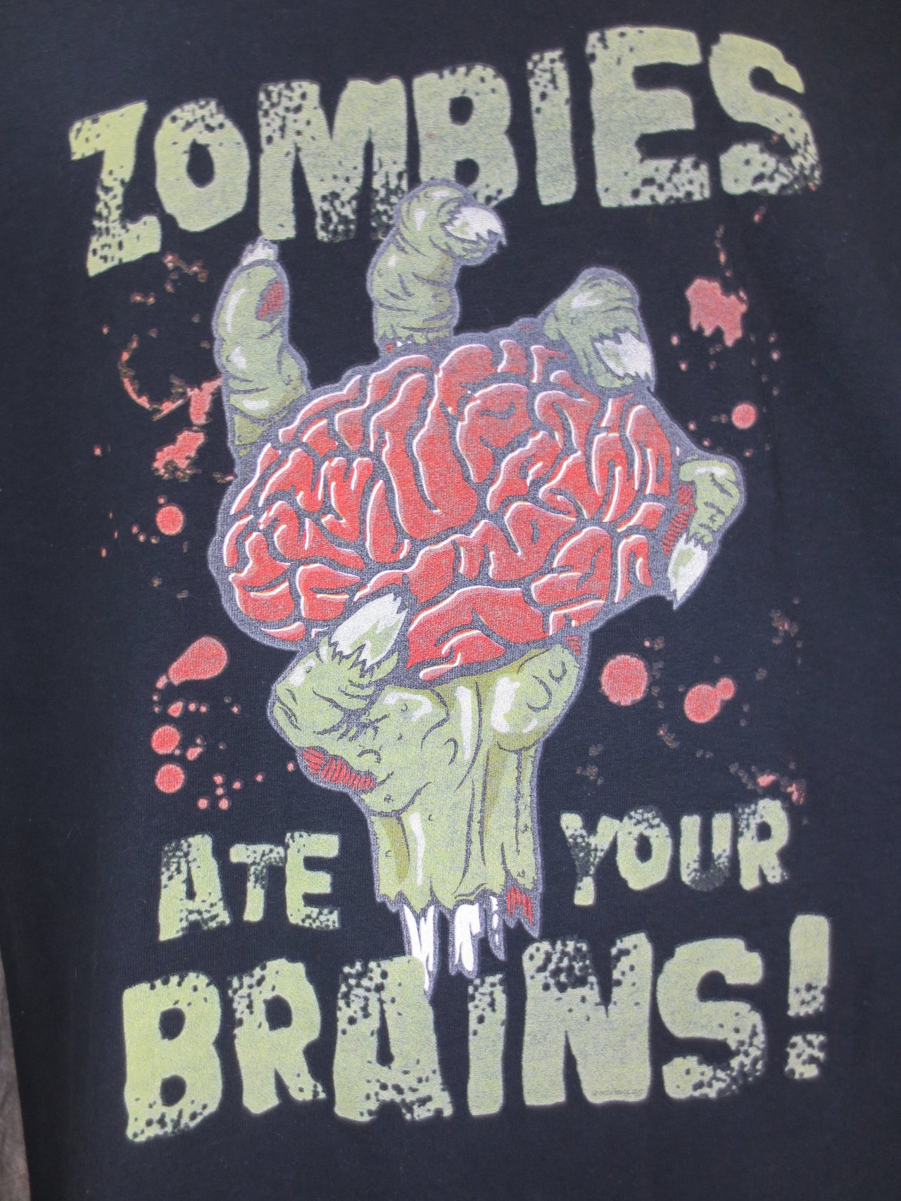 Zombies Ate Your Brains Tshirt - TshirtNow.net - 2