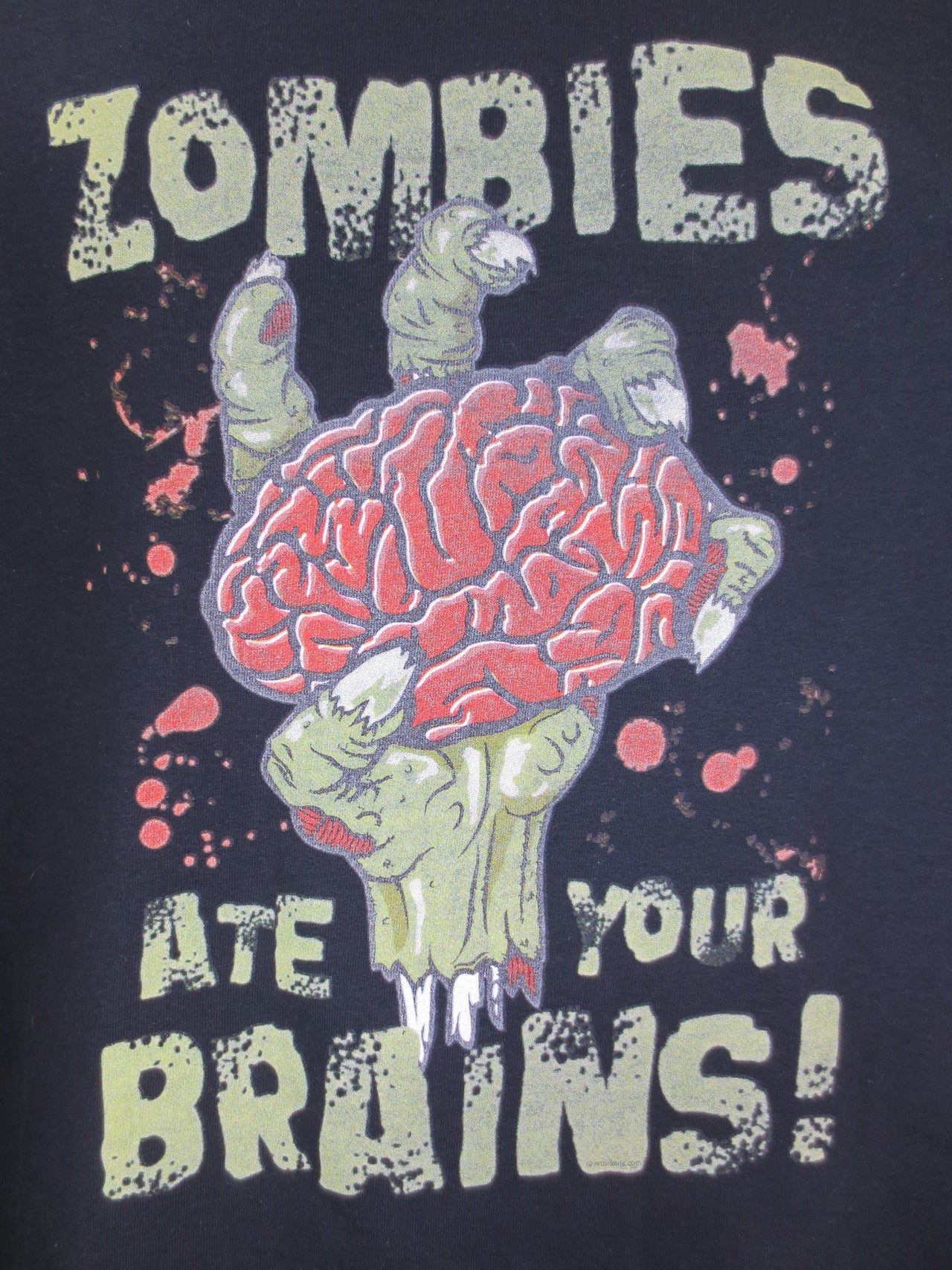 Zombies Ate Your Brains Tshirt - TshirtNow.net - 3