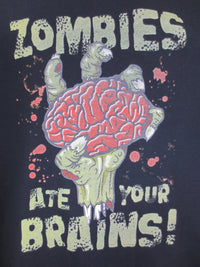 Thumbnail for Zombies Ate Your Brains Tshirt - TshirtNow.net - 3