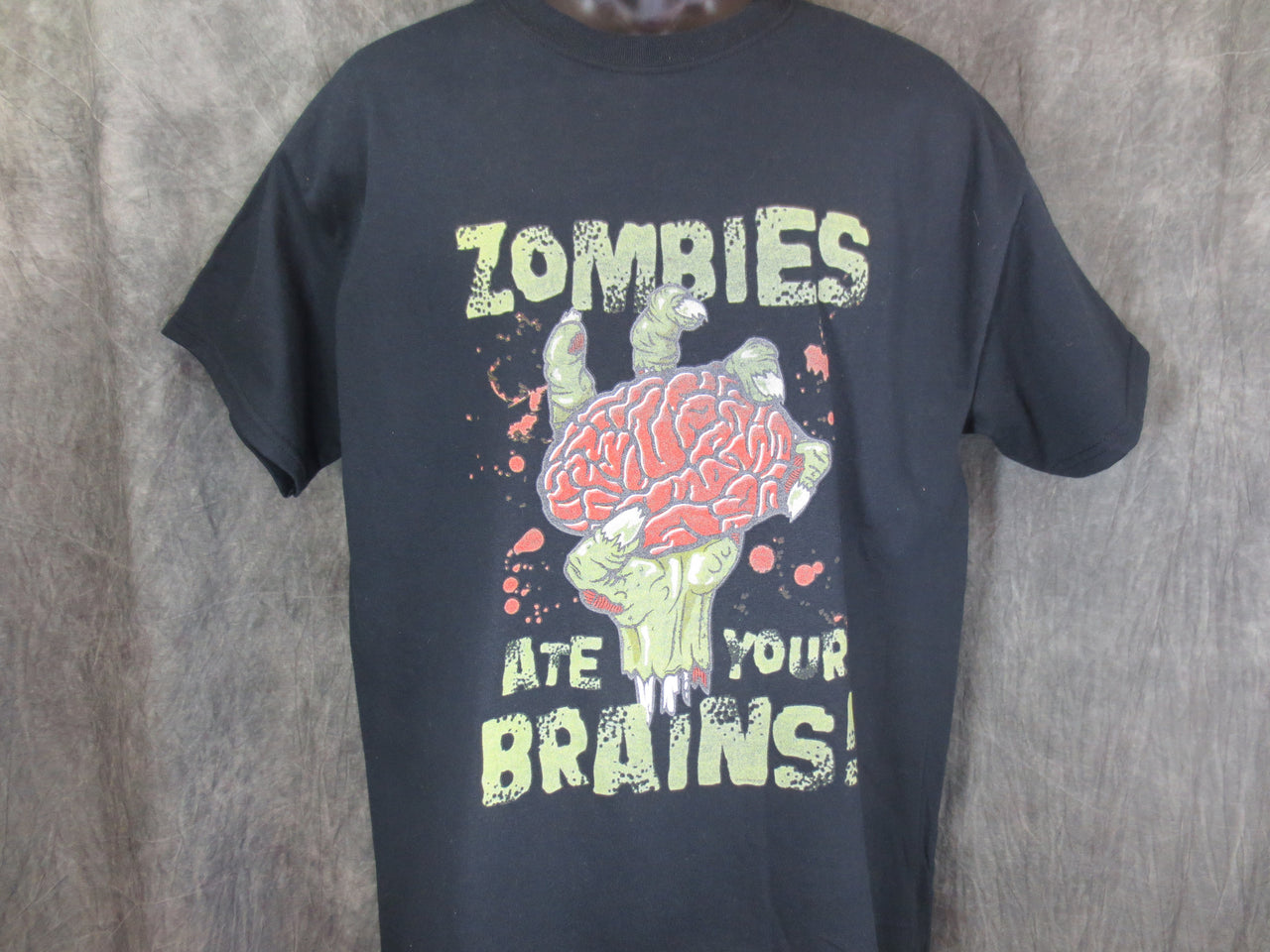 Zombies Ate Your Brains Tshirt - TshirtNow.net - 4