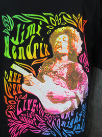 Thumbnail for Jimi Hendrix Neon One Night tshirt - TshirtNow.net - 2
