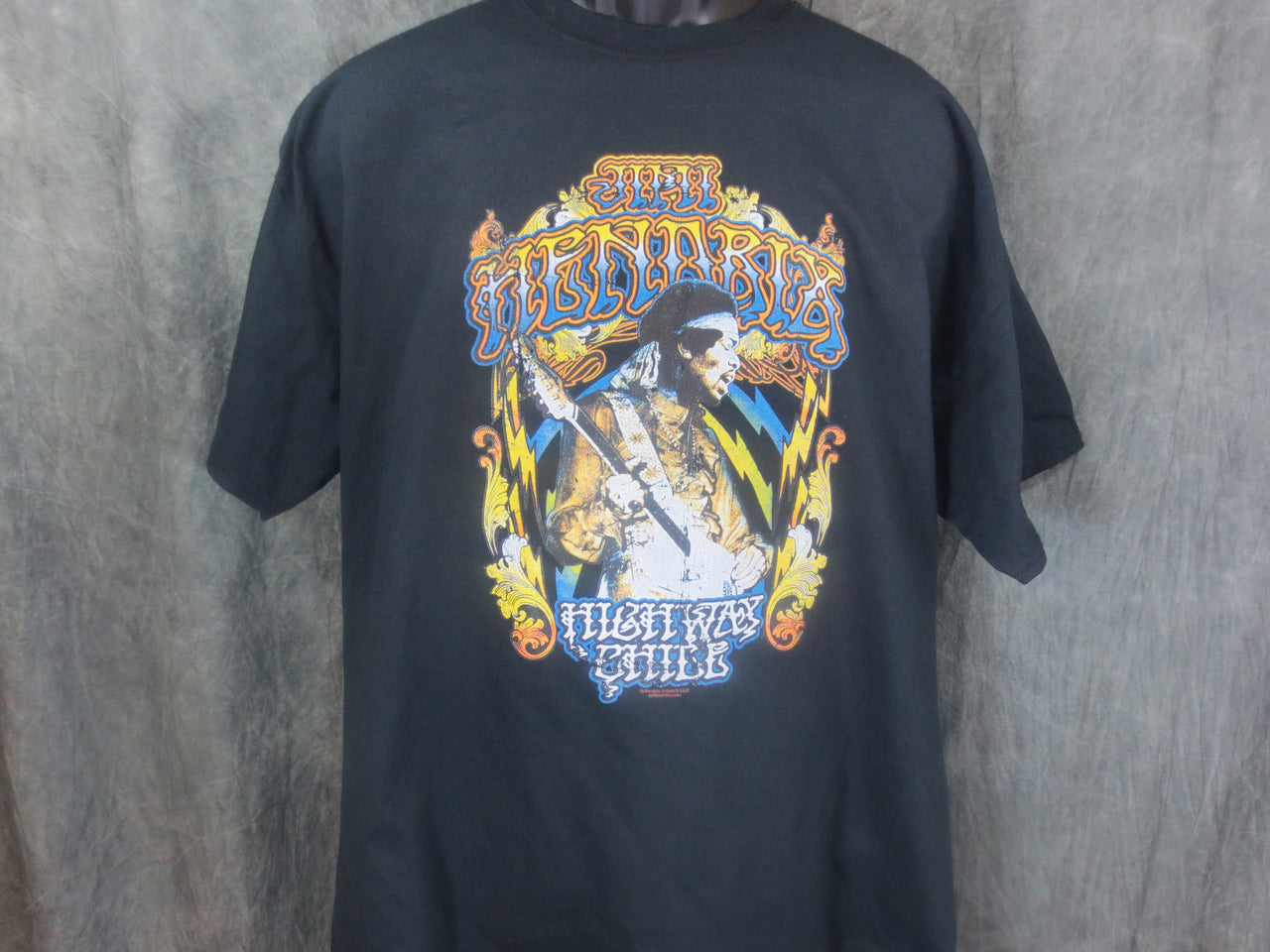 Jimi Hendrix Lightning Tshirt - TshirtNow.net - 1