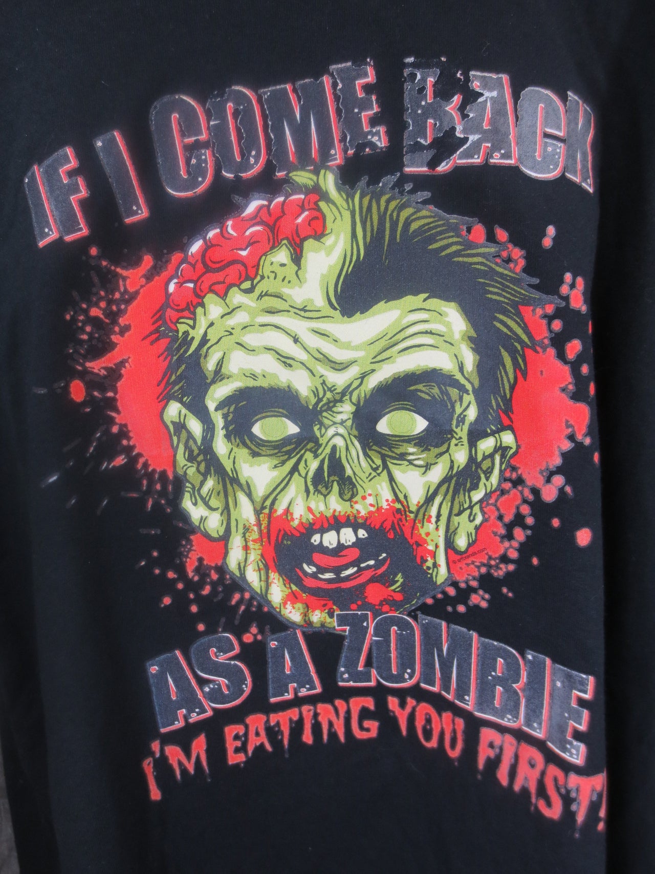 Im Eating You First Zombie tshirt - TshirtNow.net - 3