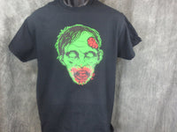 Thumbnail for Zombie Face tshirt black tshirt - TshirtNow.net - 2