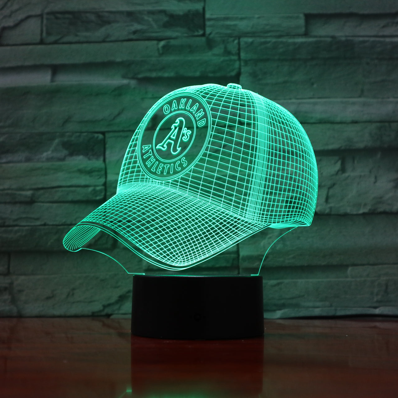 MLB OAKLAND ATHLETICS 3D LED LIGHT LAMP