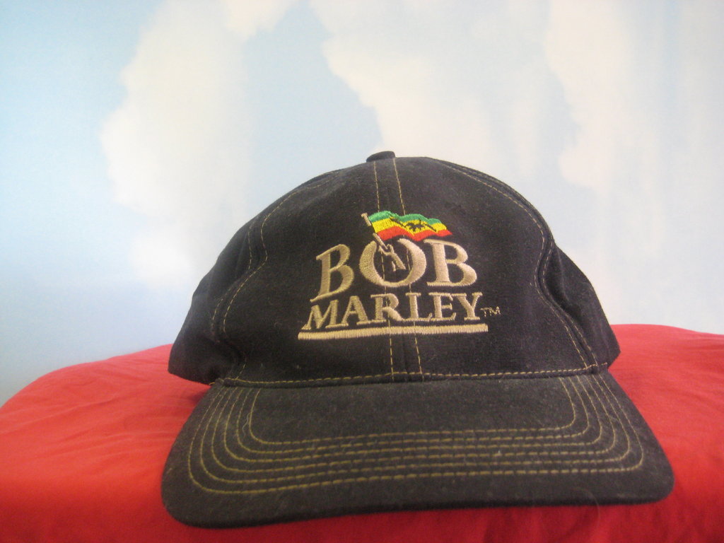 Bob Marley Zion Flag Logo Embroidered Cap Hat - TshirtNow.net