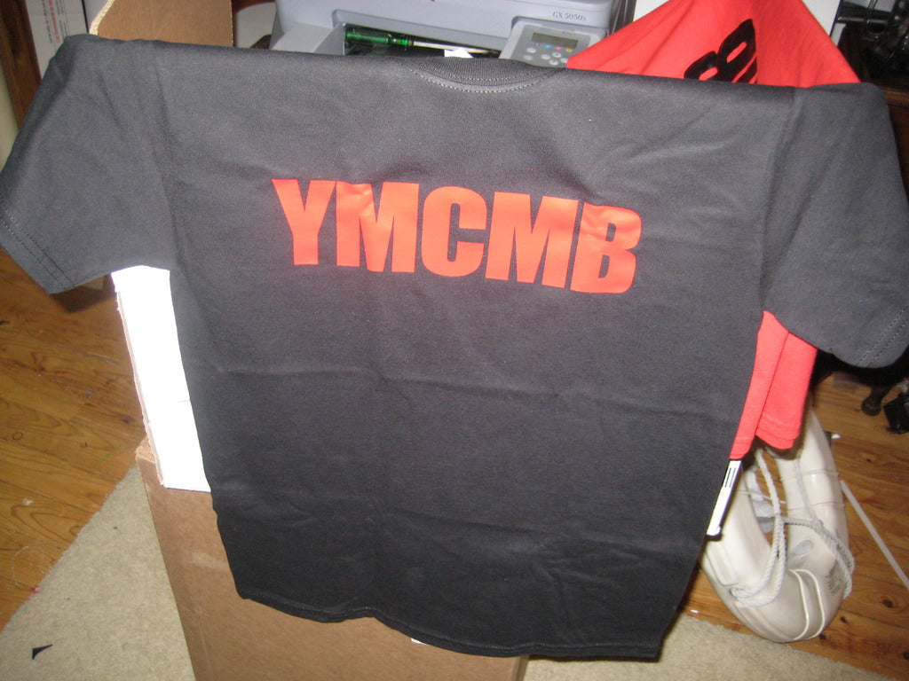Ymcmb Tshirt: Black With Red Print - TshirtNow.net - 5