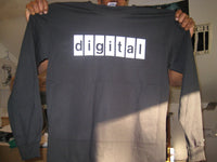 Thumbnail for Digital Equipment Corporation Logo Longsleeve Tshirt: Black With White Print - TshirtNow.net