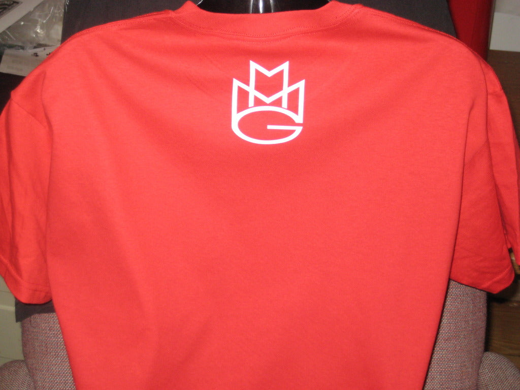 Maybach Music Group Tshirt:Red with White Print - TshirtNow.net - 6