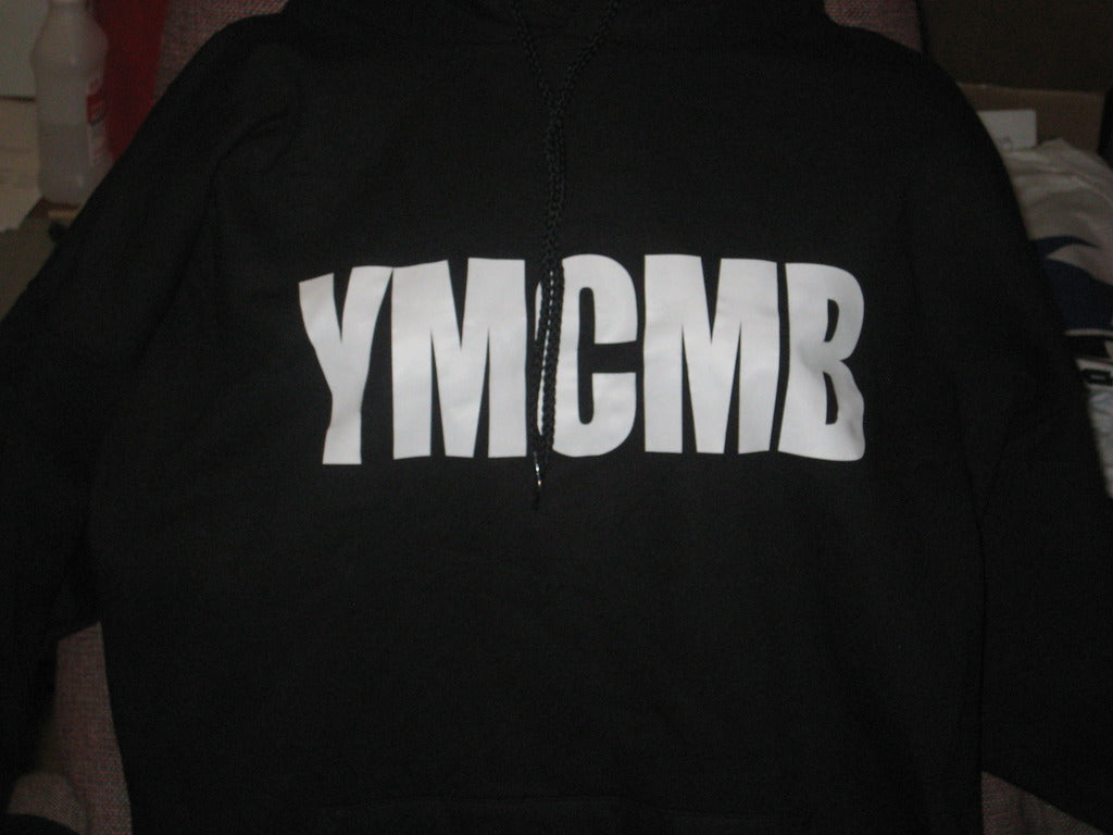 Ymcmb Hoodie: Black With White Print - TshirtNow.net - 4