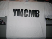 Thumbnail for Ymcmb Tshirt: White With Black Print - TshirtNow.net - 3