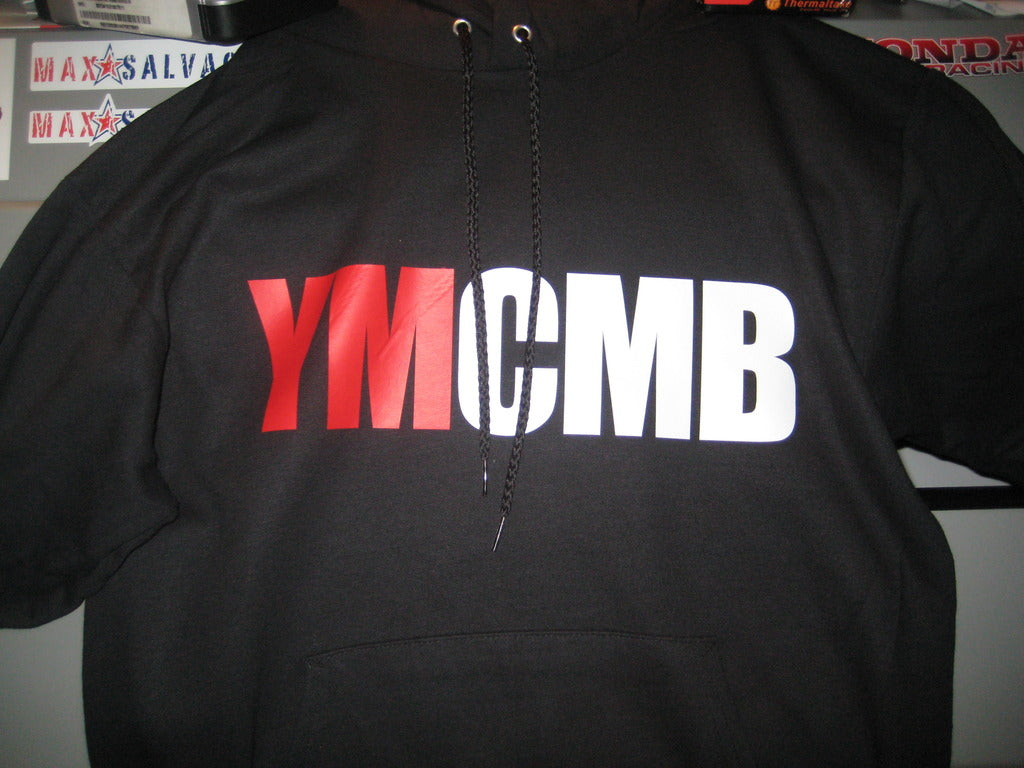 Ymcmb Hoodie: Black With Oversize Red & White Print - TshirtNow.net - 5