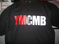 Thumbnail for Ymcmb Hoodie: Black With Oversize Red & White Print - TshirtNow.net - 5